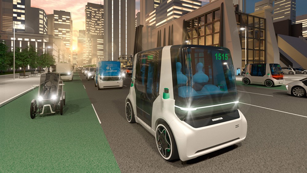 舍弗勒大中华区技术研讨会舍弗勒展示未来城市车辆概念